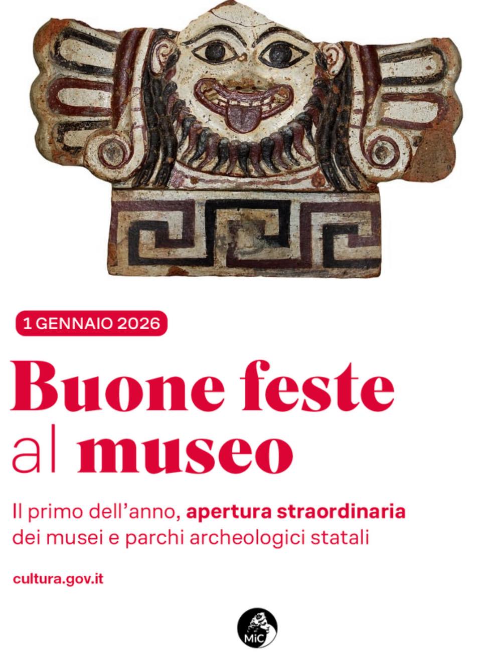 Giovedì 1°, domenica 4 e martedì 6 gennaio 2026 Capodanno, Domenicalmuseo e Epifania all'Anfiteatro e al Museo archeologico nazionale dell’antica Capua